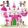 STAVEBNICA HRAD PRE PRINCEZNÚ GIRL'S DREAM 271 dielov BIELY Palác ŠTYRI FIGÚRKY