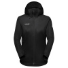 MAMMUT Dámska bunda ULTIMATE VII SO HOODED JACKET black - čierna Veľkosť: XL