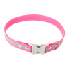 Firedog BioThane obojok Clip Reflect 25 mm 49 cm ružový