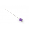 MIVARDI Svietiaca ihla Nite glow stringer needle fialová 13.3cm