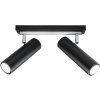 Sollux Lighting Direzione stropné svietidlo 2x6 W čierna SL.0500