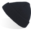 Atlantis Headwear Čepice Docker, pletená, melanžová COT33707000399-navy Navy UNI