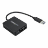 Loom in Bloom Prenosná vysielačka Startech US1GA30SXSC 1 Gbps Čierna