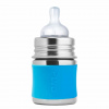 Pura nerezová fľaša s cumlíkom 150 ml Aqua