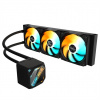 GIGABYTE Vodní chladič GAMING 360, 3x120mm, ARGB, LGA1851, AM5, černá GP-GIGABYTE GME 360