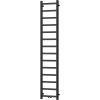 Mexen Bolt, vykurovacie teleso 1800 x 400 mm, 406 W, spodné a stredové, čierna, W126-1800-400-00-70