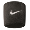 Nike Swoosh Wristband 2 Pack Black/White One Size