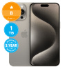 Apple iPhone 15 Pro Max Natural Titanium 1TB B Repasovaný