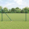zahrada-XL Plot s stĺpmi Zelená 1.4 x 10 m Oceľ 3352054