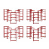 Trestles Balíček 20xSUPER HIT - Policový regál 1800x900x450 Farba: červená