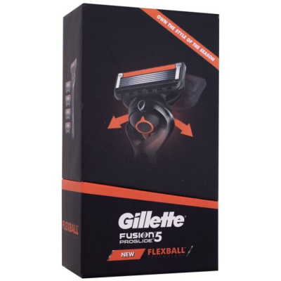 Gillette Fusion Proglide Flexball Set - Holiaci strojček s jednou hlavicou + náhradná hlavica 4 ks 1 ks