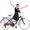 Detský bicykel Sun Baby 24 palcovFlowerBikečierny kruh 24