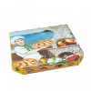 Krabica na pizzu z vlnitej lepenky 33x33x3 cm (100 ks) (72033)