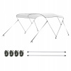 Daszek Bimini 3 Łuk 170-182x182x117CM Składana Izolującego Ciepło Daszek