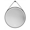 kielle Idolio Zrkadlo s LED osvetlením a vyhrievaním, priemer 59 cm, čierna 50324004