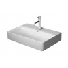 Duravit DuraSquare Umývadlo, 60x40 cm, bez prepadu, s otvorom na batériu, DuraCeram, WonderGliss, biela 23566000411