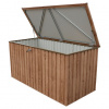 Duramax Zahradní úložný box 195 x 91 x 94 cm, 1450 l, dekor dub 71245