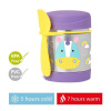 SKIP HOP Zoo Termoska na jedlo s lyžičkou/vidličkou Jednorožec 325 ml, 3r+