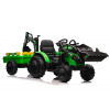 LEAN CARS Bateriové rýpadlo s prívesom SX2068 Green