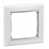 LEGRAND Valena 1-rámček VALENA hliník/strieborný 770491