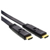 Sencor SAV 278-015 HDMI A/M - A/M plochý 2.0 High Speed kábel + Ethernet kábel