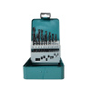 Makita D-54075 sada vrtáků do kovu HSS-R 1,5/2/2,5/3/3,2/3,5/4/4,5/5/5,2/5,5/6/6,5mm, 13ks