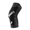 100% RIDECAMP Knee Guards Heather Grey/Black - XL