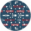 BOSCH Fóliový brúsny kotúč EXPERT O780, 150 mm, G80 2608902450
