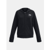 Dievčenská mikina Under Armour UA Rival Terry FZ Hoodie Čierna YLG