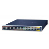 PLANET GS-4210-48P4S sieťový prepínač Riadený L2/L4 Gigabit Ethernet (10/100/1000) Podpora napájania cez Ethernet (PoE) 1U Modrá (GS-4210-48P4S)