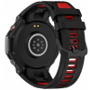 Silikónový remienok + skrutkovač pre Xiaomi Amazfit T-REX 3 / Čierno-červený