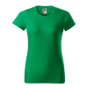 MALFINI Tričko Basic 134, krátký rukáv, dámské MAL-1341616 XL Zelená středně