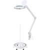 TOOLCRAFT 2389201+2391157 stolná lupa s LED osvetlením, Zväčšenie: 3 x, En.trieda 2021: F (A - G); 2389201+2391157