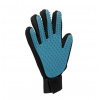 Trixie Ošetrujúce masážne rukavice čierno/modrá 16 x 24 cm