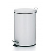 KELA Kôš odpadkový 12 l CORNELL, biela KL-10929