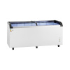 Truhlicová mraznička - 545 L - Royal Catering - sklenené dvierka RCFZ-545G