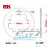RK Chains Rozeta oceľová (prevodník) 0751-43zubov RK - Ducati 748 + 800 Monster S2R + 848 Evo + 848 Streetfighter + 916 Strada Biposto + 916 Strada SPS + 950 Hypermotard