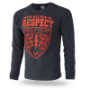 Pánské triko s dlouhým rukávem Dobermans Aggressive With All Due Respect LS341A velikost: 3XL