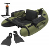 Kinetic Belly Boat Fish Hunter Float Tube Combo 135 cm