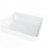 Swiss aqua technologies Umyvadlo na desku SAT Infinitio 50x40 cm bez přepadu SATINF5040