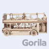 Wooden City 3D mechanické puzzle Londýnsky bus Double Decker 216 ks WR303