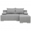 MID.YOU ROZKLADACIA ROHOVÁ POHOVKA, textil, sivá - Sedačky - 002427004801