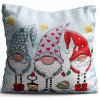 Vankúš - Darček vankúš pre Valentína láska xxl (Vianočný vankúš XXL Gift skvelé vzory sviatky)