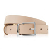 Brødrene Dámsky kožený opasok béžová 95 cm | béžová O-OPD23/BEIGE95