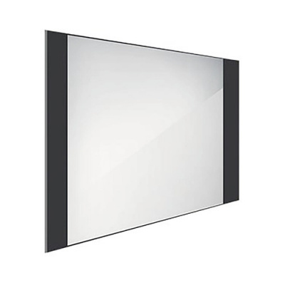 LED zrkadlo do kúpeľne Nimco čierne 80x60 cm ZPC 41003-90