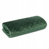 Prikrývka na posteľ - Markizeta Bedspread Polyester 220 x 240 cm odtiene zelenej (Tuk velor Bedspread Silena 220x240 zelená)
