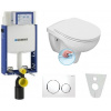 Geberit SET Kombifix 110.302.00.5+WCzávesné Cer.ARTECO Riml.+sedDurop SC+Sigma20 Biela/Chr 110.302.00.5ArtBielaChrom