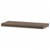 Autronic Polička nástenná 60 cm, MDF, 3D dekor dub sonoma dark, baleno v ochranej fólii P-001 SON2