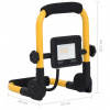 vidaXL LED reflektor s rukoväťou 10 W studené biele svetlo - Čierna - 7024-148813