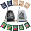 Sada pre dvoch Yerba Mate Matero Bombilla 10x50